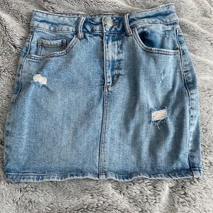 Jean skirt